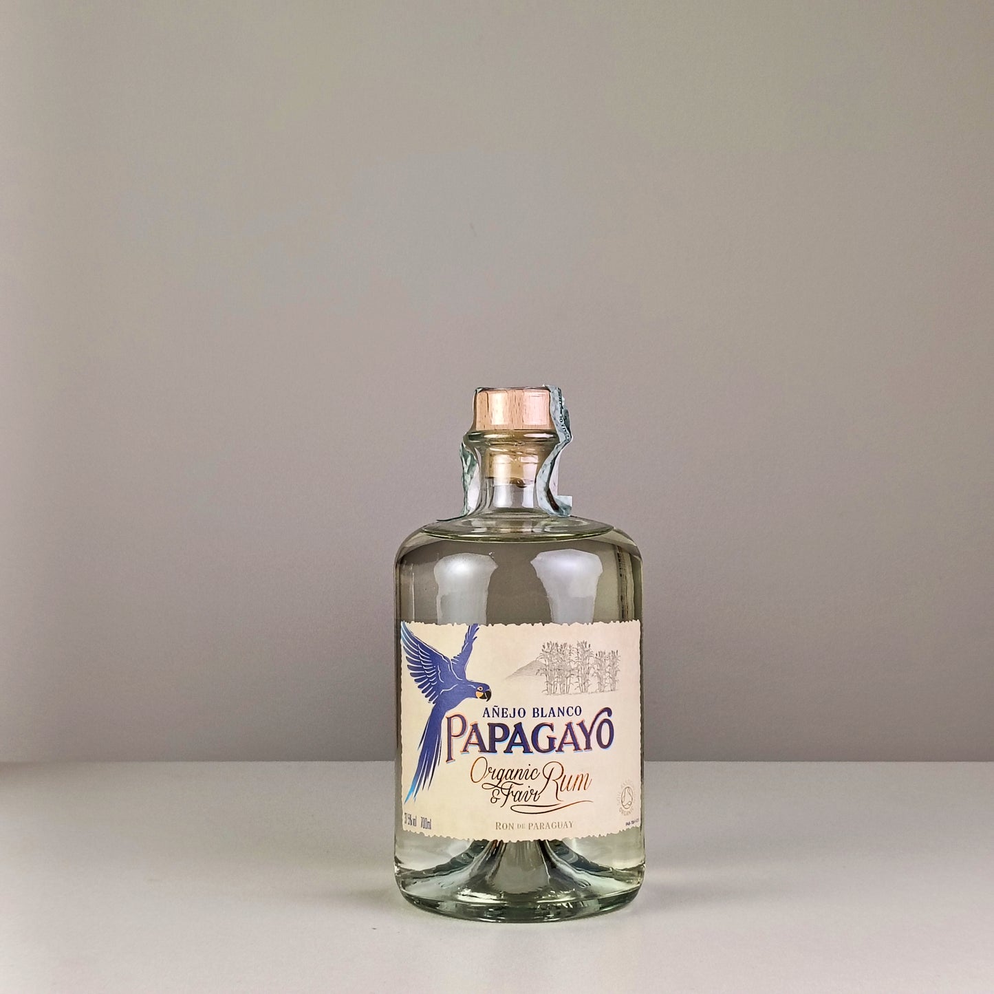 Papagayo Anejo Platino Organic Rum