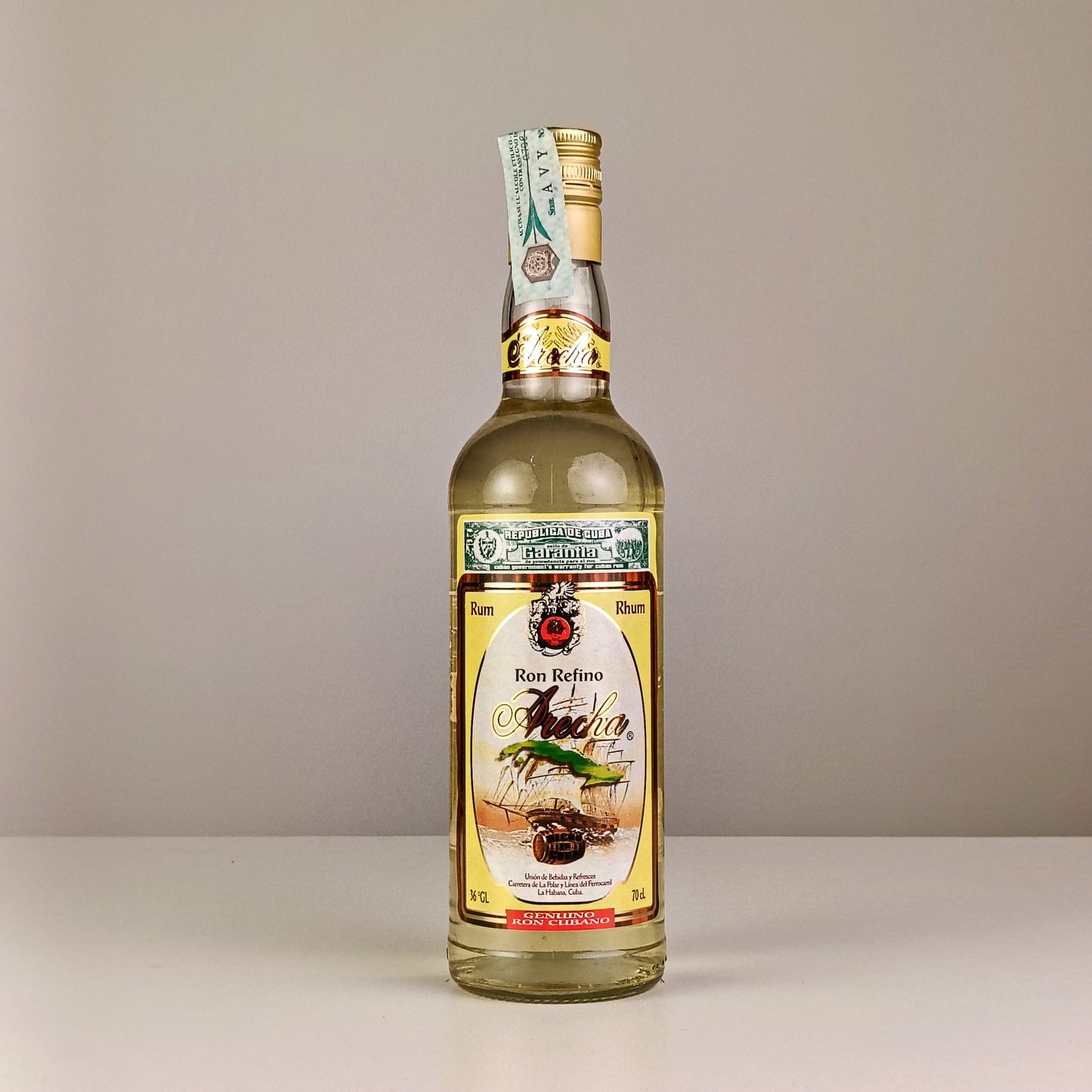Arecha Ron cubano Refino