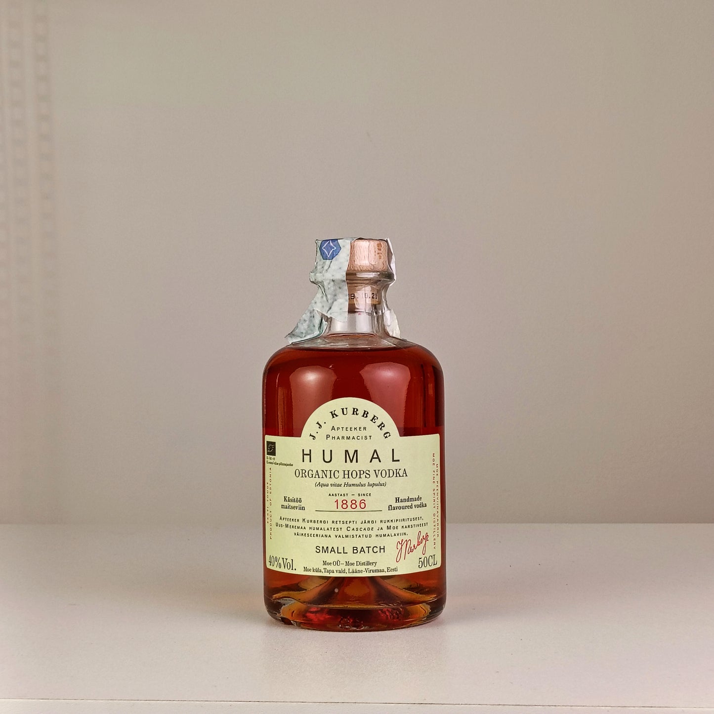 J.J. Kurberg Hops Organic Vodka