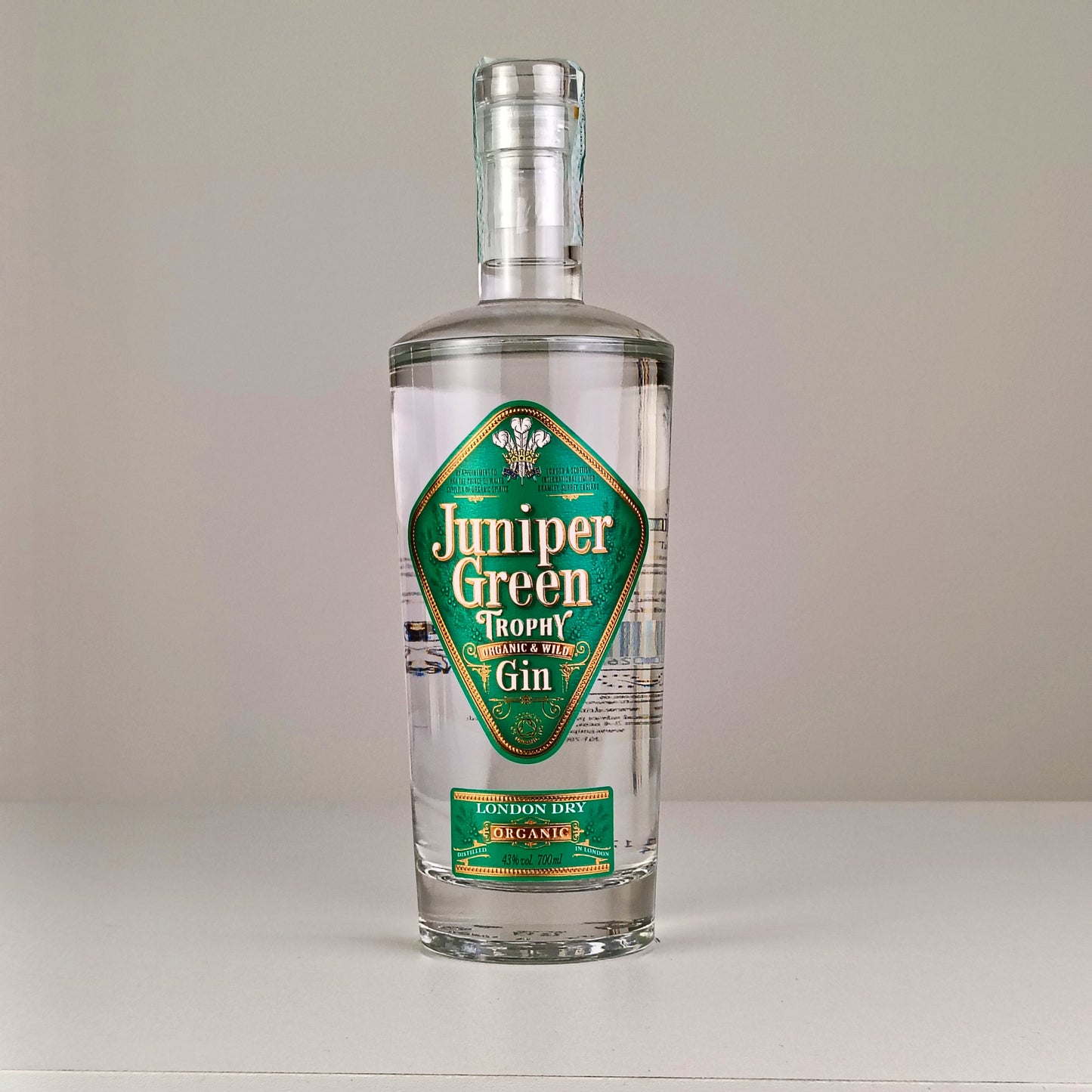 Juniper Green Trophy Gin Bio