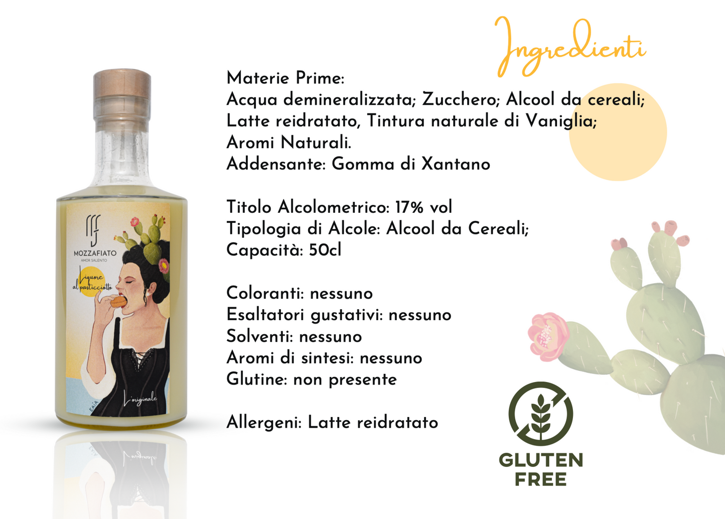 PASTICCIOTTO-Liquore al pasticciotto MOZZAFIATO