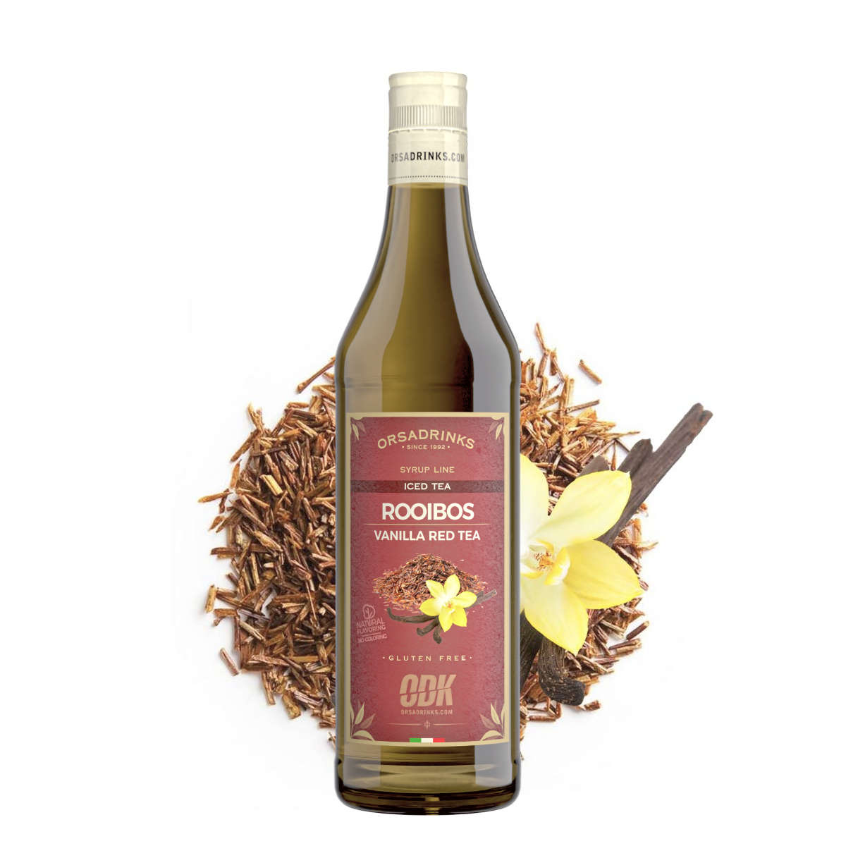 Rooibos Vanilla Iced Tea Syrup ODK