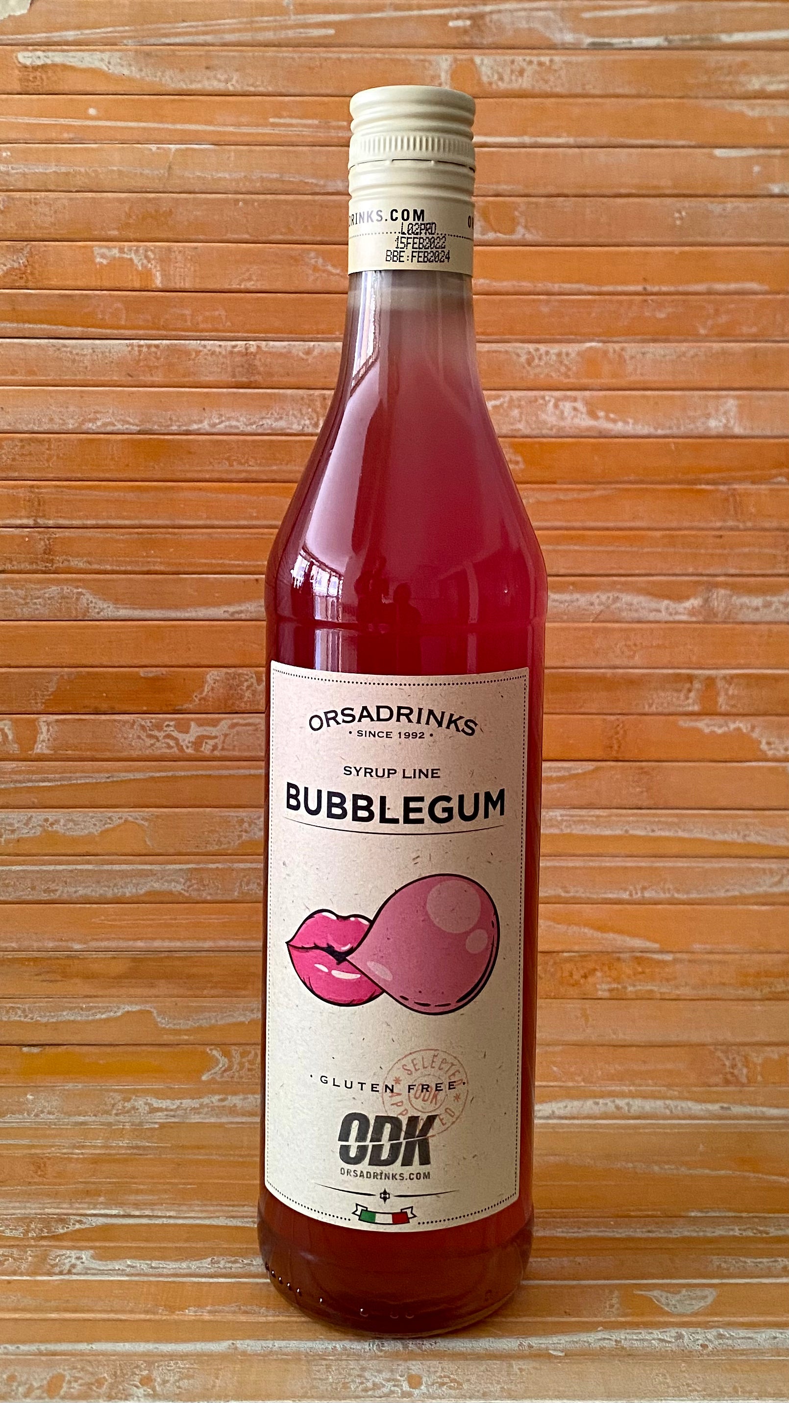 Bubblegum Syrup ODK FC Bartender Lab