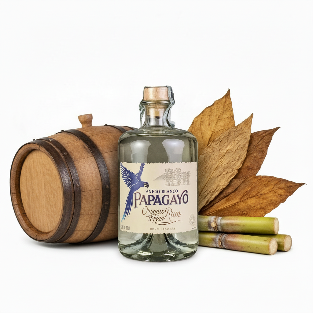 Papagayo Anejo Platino Organic Rum